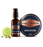 King C Gillette Beard Thickener & Beard Balm Bundle