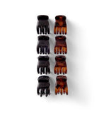 Boots Mixed Black Tortoise Jaw Clips Small 8s