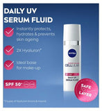 NIVEA Cellular Expert Filler Daily UV Face Serum Fluid SPF50+ 30ml