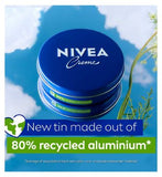 NIVEA Creme-Feuchtigkeitscreme für Gesicht, Hände und Körper, Dose, 250 ml