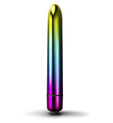 Rocks Off Prism Slimline Pride 10 Function Battery Bullet