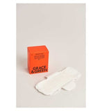 Grace & Green Organic Bamboo Period Pads With Wings - Medium Flow/ Day Pad - Pack 10