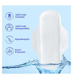 Fluus Flushable Pads Medium 10s