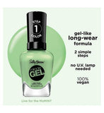 Sally Hansen Miracle Gel Nail Polish - Live For The MoMint, 14.7ml