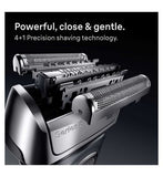 Braun Series 8 Electric Shaver, 4+1 Precision Head & Trimmer, SensoAdapt for any Beard Density, 8663CC, Grey