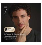 Braun Series 7 Electric Shaver, Up to 60 min, 4in1 SmartCare Center, Cordless, Wet & Dry Razor for Men, 72-G7200CC, Grey