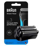 Braun Series 3 Electric Shaver ORIGINAL Replacement Head, Get Back 100% Performance, Compatible With Series 3 Shavers, 21B
