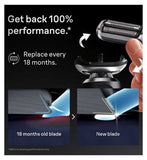 Braun Series 7 Electric Shaver ORIGINAL Replacement Head, Compatible With 70, 71, 72 Generations Shavers, 74S