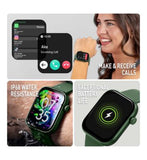 Reflex Active Series 40 Amoled Green Calling Watch