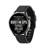 Reflex Active Series 45 Black Amoled Built in GPS Watch