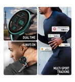 Reflex Active Series 54 Amoled Built in GPS Calling Watch Black