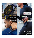 Reflex Active Series 54 Amoled Built in GPS Calling Watch Blue