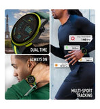 Reflex Active Series 54 Amoled Built in GPS Calling Watch Green