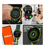 Reflex Active Series 54 Amoled Built in GPS Calling Watch Green
