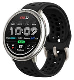 Amazfit Active 2 Amoled Round Smartwatch Black Sport Silicone Strap 1.32 Inch