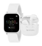 Tikkers Teen Series 10 White Smart Watch and Earbuds Set