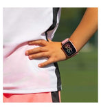 Tikkers Kids Series 13 Pink Velcro Strap Smart Watch