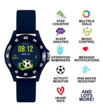 Tikkers Kids Series 34 Navy Silicone Strap Smart Watch