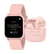 Tikkers Teen Series 10 Pink Smart Watch and Earbuds Set