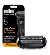 Braun Series 5 Electric Shaver ORIGINAL Replacement Head, Compatible With 50, 51, 52 Generations Shavers, 54B