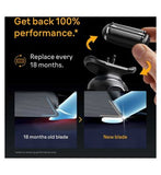 Braun Series 5 Electric Shaver ORIGINAL Replacement Head, Compatible With 50, 51, 52 Generations Shavers, 54B