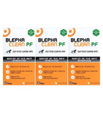 Blephaclean Cleansing Wipes 20s 3s Bundle