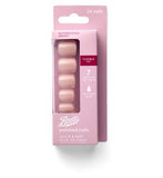 Boots False Nail Butterscotch Brown x24