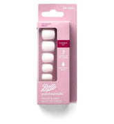 Boots False Nail Coconut Frost x24
