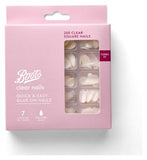 Boots False Nail Clear Square Nail 200s