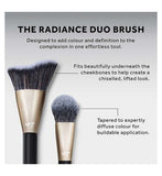 No7 Pro Artist The Radiance Duo Dual-Ended Blush and Bronze Brush