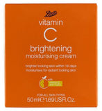 Boots Vitamin C Brightening Moisturising Cream 50ml