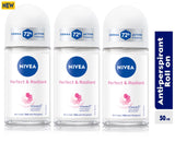NIVEA Perfect & Radiant Roll-on For women, 72h - 50m