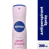 Pearl & Beauty Anti-Perspirant Spray For Women, 48h - 200ml