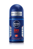 NIVEA Nivea Dry Impact Roll-on For Men, 72h- 50ml