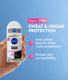 Black & White Invisible Clear Anti-Perspirant Roll-on For Women 48h - 50ml