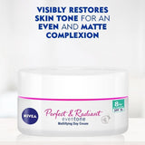 NIVEA Perfect & Radiant Even Tone Mattifying Day Cream For Women - 50ml