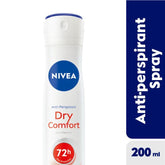 Dry Comfort Anti-Perspirant Spray For Women, 72h –200ml