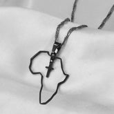 Africa x Cross Necklace