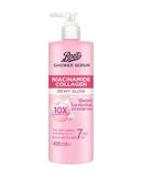 Boots Shower Serum Niacinamide Collagen Dewy Glow – 495ml
