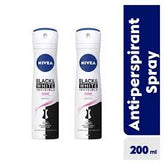 lack & White Invisible Clear Anti-Perspirant Spray For Women, 48h - 200m