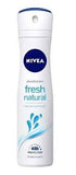 Fresh Natural Anti-Perspirant Spray For Women 48h -200ml