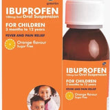 NHP IBUPROFEN SUSPENSION 100ML