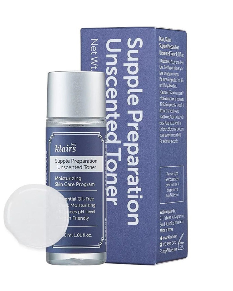 Dear Klairs Supple Preparation Unscented Toner 30ml