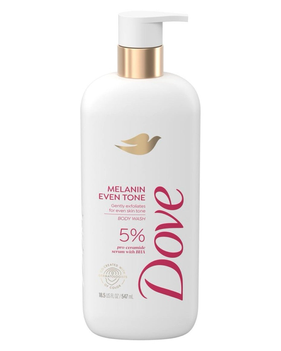 Dove Melanin Even Tone Body Wash 547ml