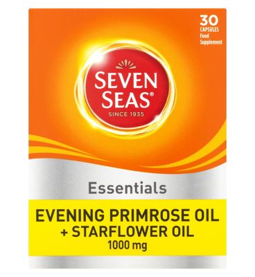 Seven Seas Evening Primrose Oil + Starflower Oil 1000mg 30 Capsules