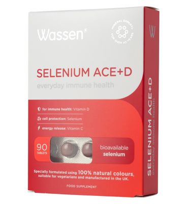 Wassen Selenium ACE+D 90 Tablets
