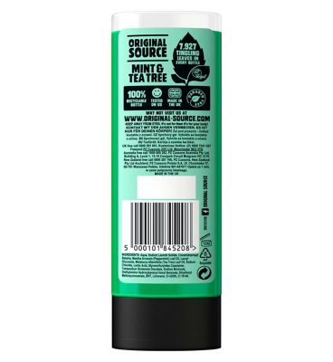 Original Source Mint & Tea Tree Shower Gel Body Wash 250ml