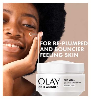 Olay Anti-Wrinkle Pro Vital Anti-Ageing Day Moisturiser SPF15 50ml