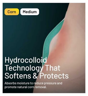 Compeed Medium Hydrocolloid Corn Plasters - Pack of 10