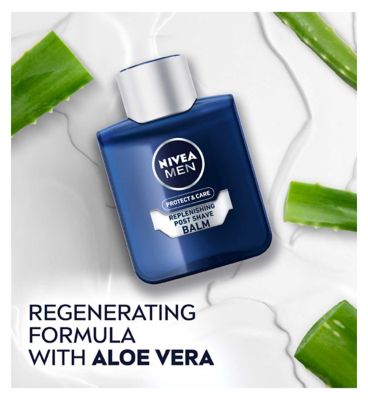 NIVEA MEN Protect & Care Replenishing Post Shave Balm with Aloe Vera 100ml